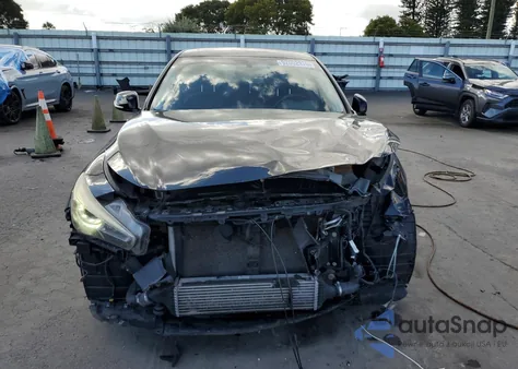 2017 Infiniti Q50 Base z USA, uszkodzony, nr VIN JN1CV7AP2HM640673